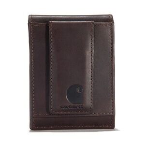 NWT Carhartt Men’s Oil Tan Leather Front Pocket Wallet